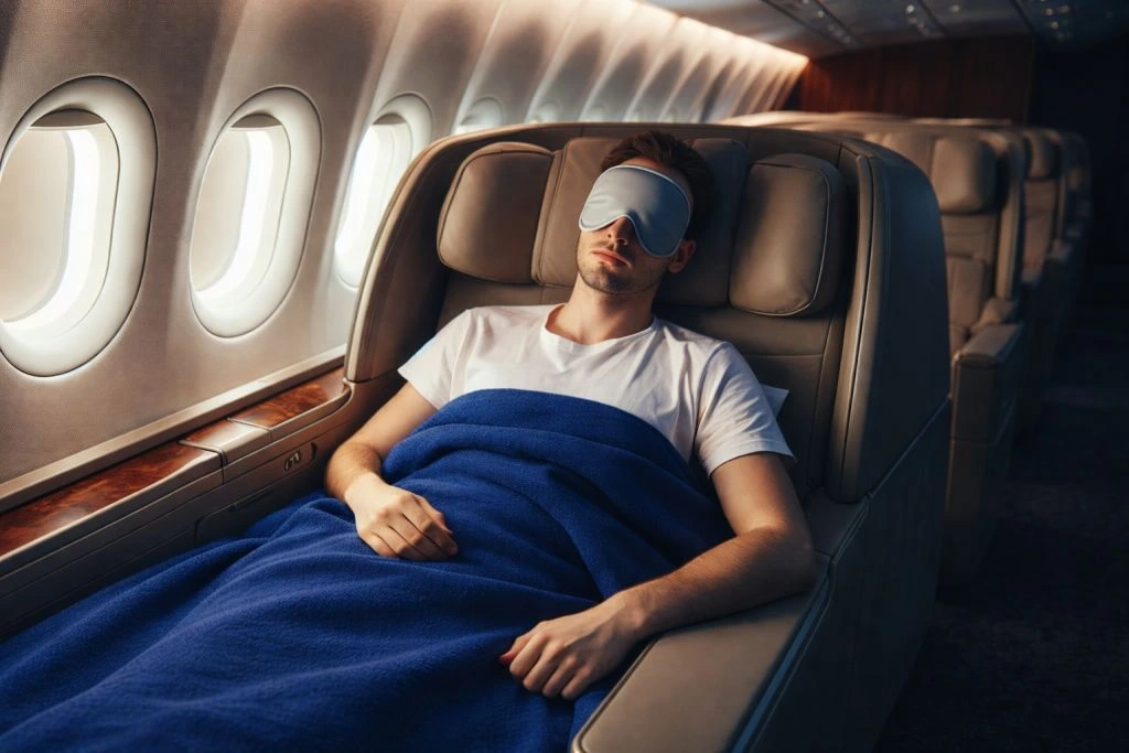How to fall asleep quickly on a plane?