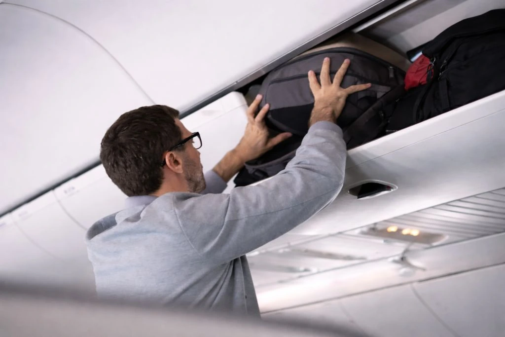 What you didn't know about the luggage rack on the plane